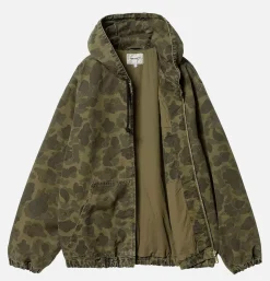 Active Jacket Camo Duck Green