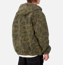 Active Jacket Camo Duck Green