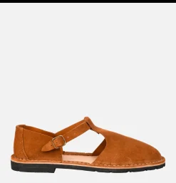 Artisanal Sandal Shoe 10/12 Cognac