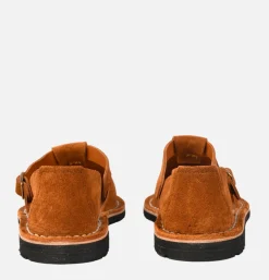 Artisanal Sandal Shoe 10/12 Cognac
