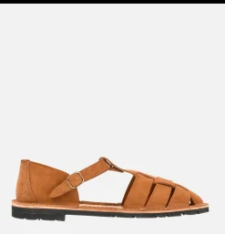 Artisanal Sandal Shoe 10/01 Cognac