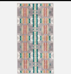 Bath Towel Chief Joseph Grey