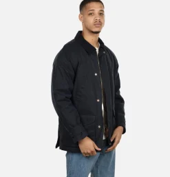 Blouson Caban Wax Navy