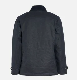 Blouson Caban Wax Navy