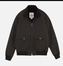 Blouson G9 Waxed Moss Green