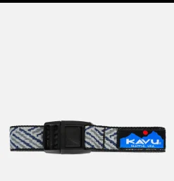 Burly Belt Navy Roughcut