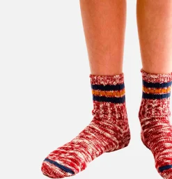 Chaussettes Athletic Burgundy