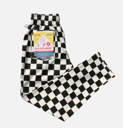 Chef Pant Checker Black