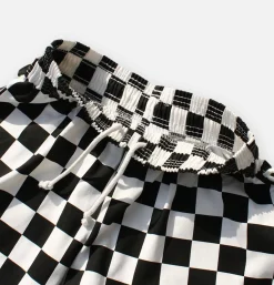 Chef Pant Checker Black