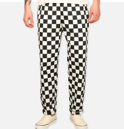 Chef Pant Checker Black