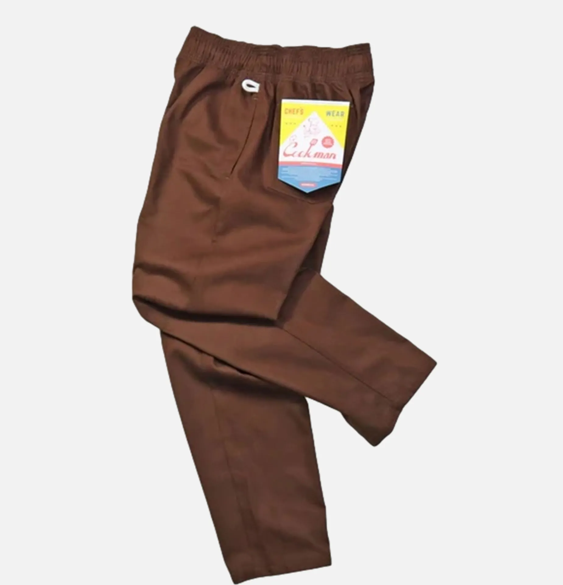 Chef Pant Herringbone Chocolat