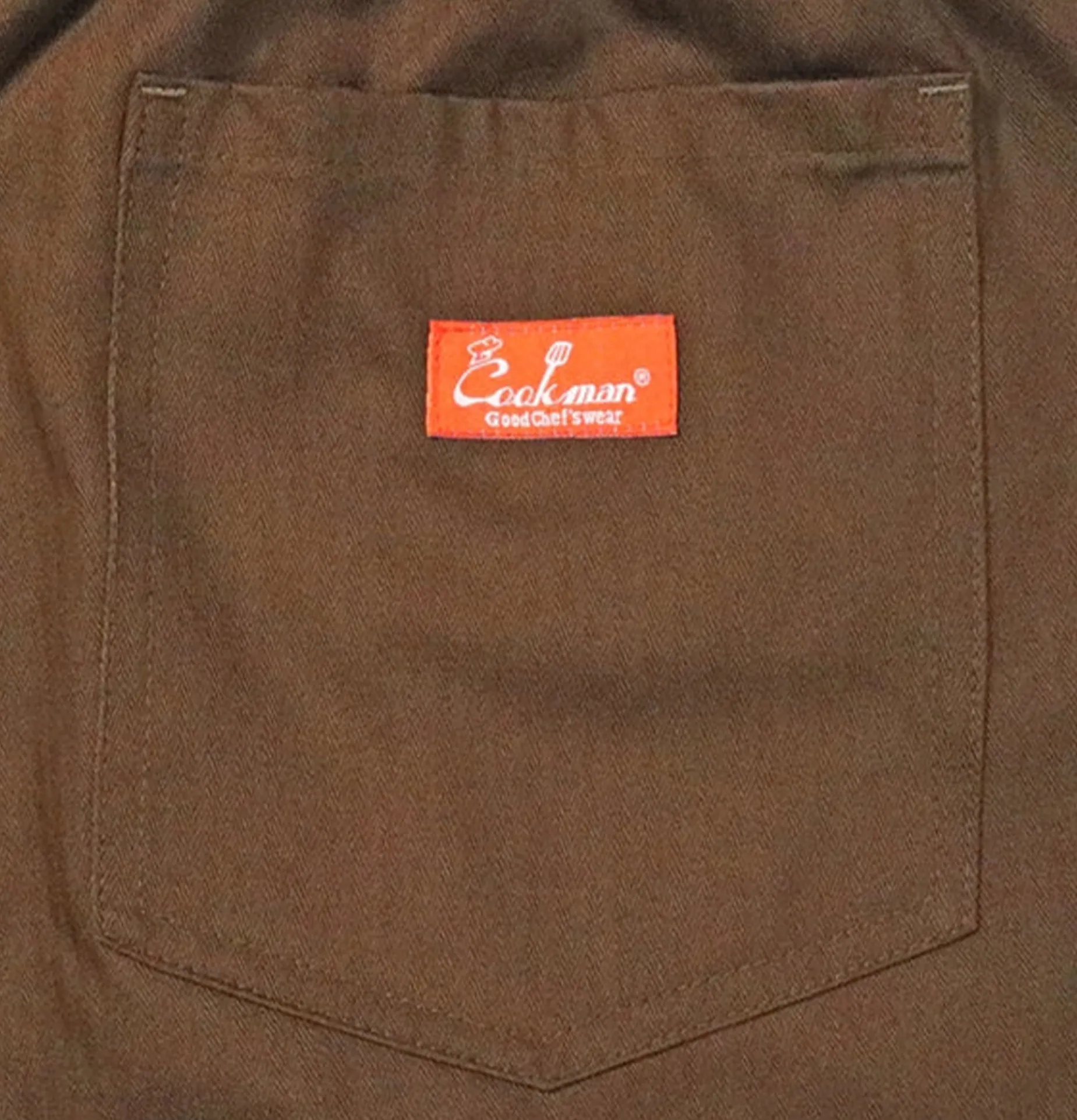 Chef Pant Herringbone Chocolat