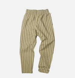 Chef Pant Stripe Beige Blue