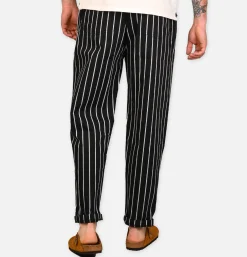 Chef Pant Stripe Black