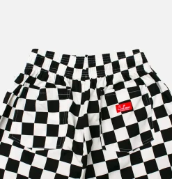 Chef Short Checker Black
