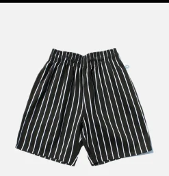 Chef Short Stripe Black