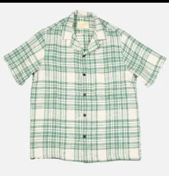 Chemise Garden Plaid Shirt Green