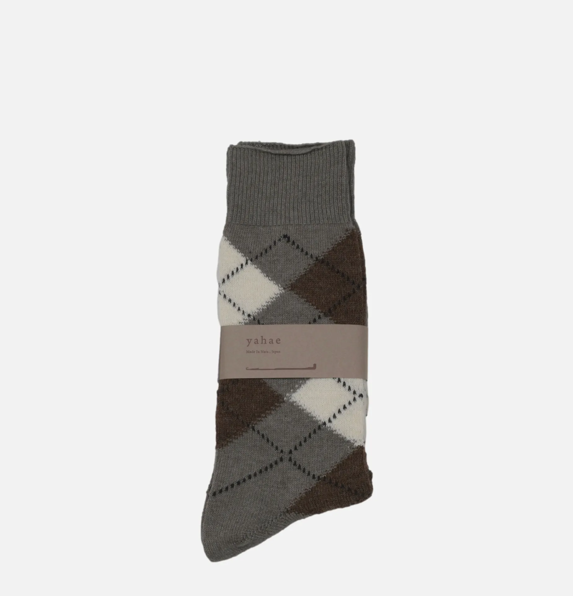 Cotton Alpaca Yak Socks Dark Grey