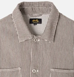 Coverall Jacket Hickory Black