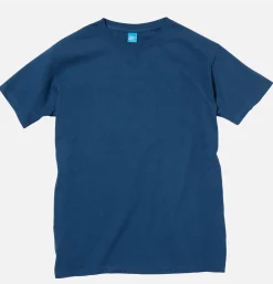 Crew Tee Non Pigmente Lagoon