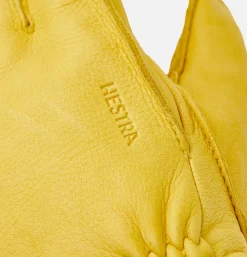 Deerskin Gloves Yellow