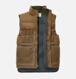 Down Cruiser Vest Dark Tan