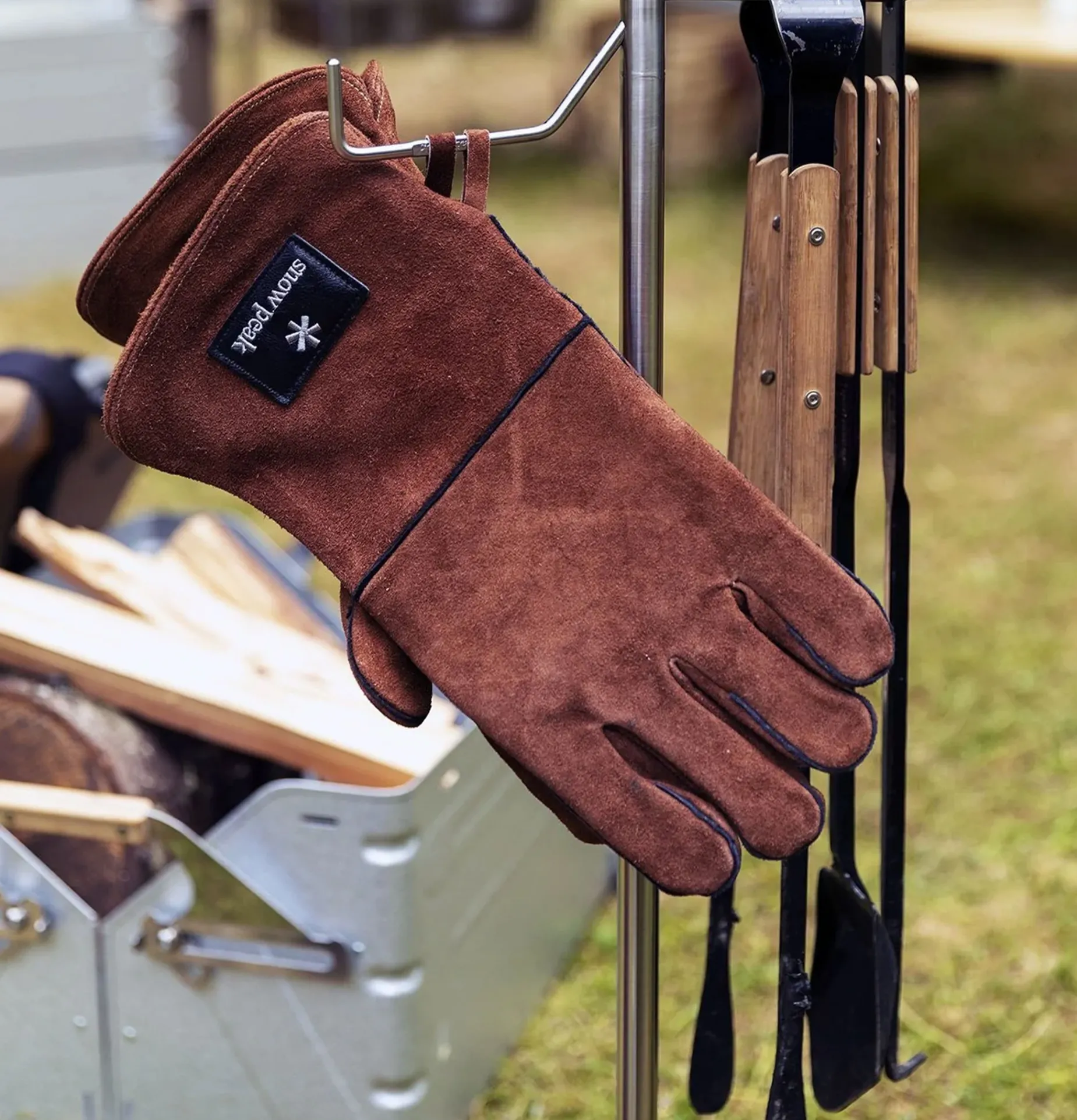 Fireside Gloves Brown