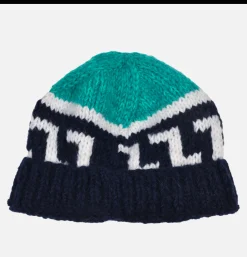 Handknit Pattern navy