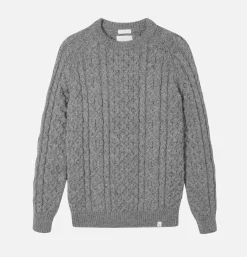 Hudson Aran Jumper Steel