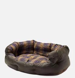35in Luxury Dog Bed Tartan