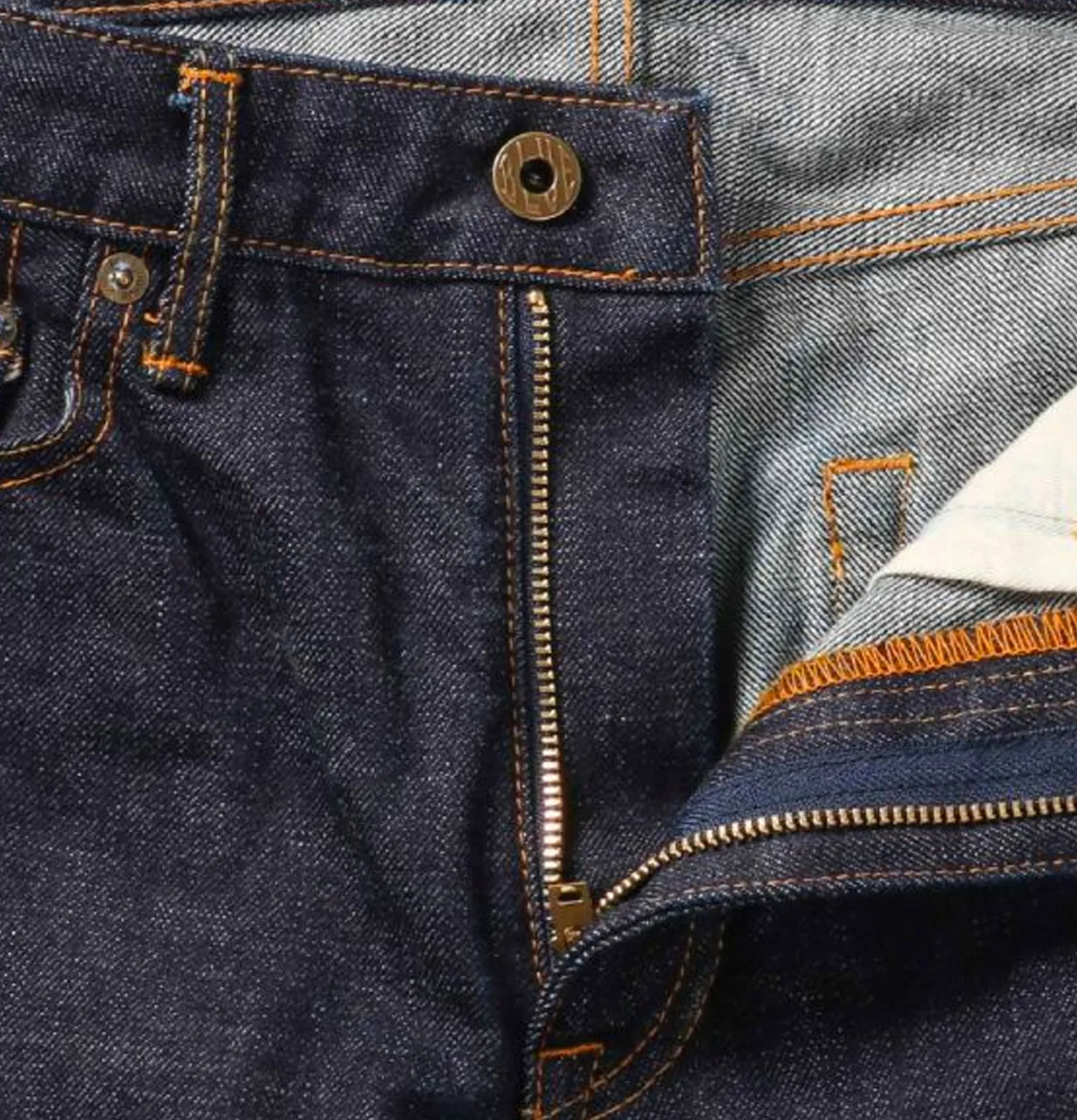 Jean 501 14.8 Oz Loose Straight Blue