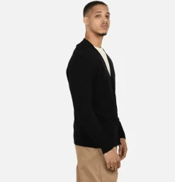 Lambswool Cardigan Black