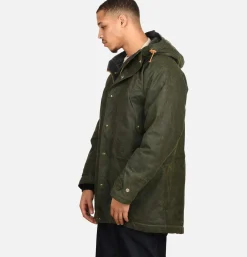 Long Moutain Parka Wax Green