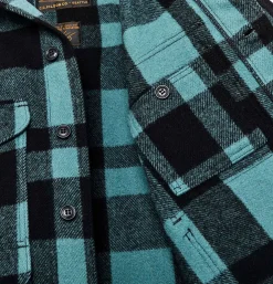 Mackinaw Cruiser Wool Faded Blue