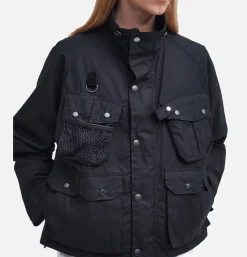 Modified Dryfly Wax Jacket Noir