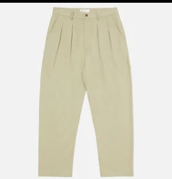 Pantalon Double Pleated Stone