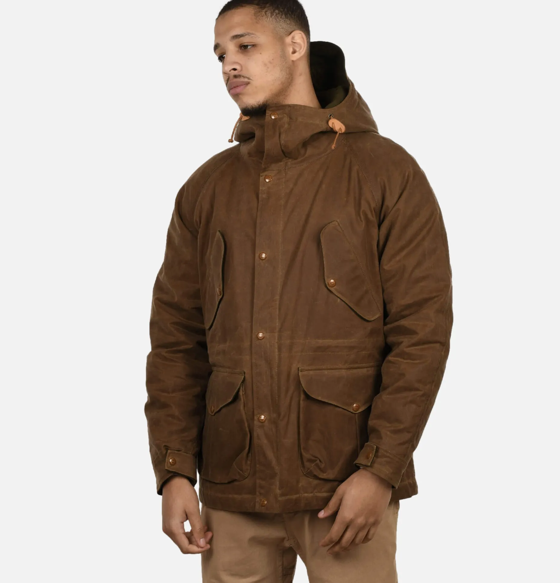 Parka Fisherman Dark Tan