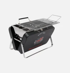 Portable Bbq Steel Black