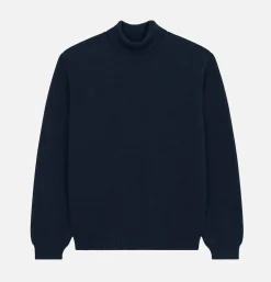 Pull Youri Col Roulé Navy