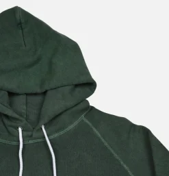 Pullover Hood Sweat Dk Green