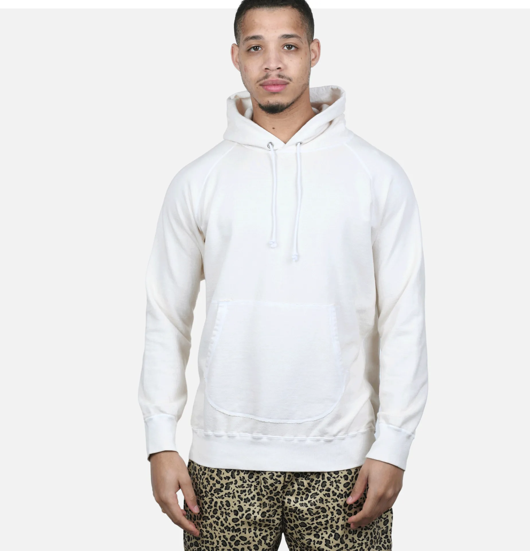 Pullover Hooded Sweat Natural