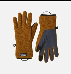 Retro Pile Gloves Shelter Brow