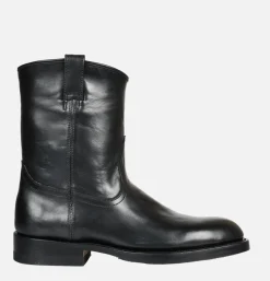 Roper Boots Pull Up Black