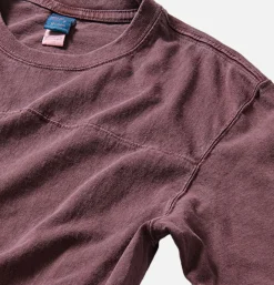 80s Football Tee Bordeaux