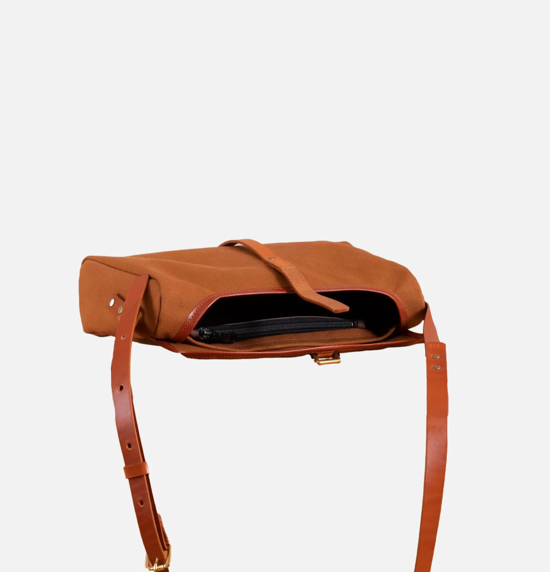 Sac Satchel Persimmon & Tan