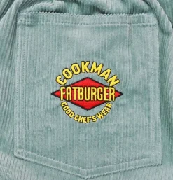 Semiwide Corduroy Fat Blue