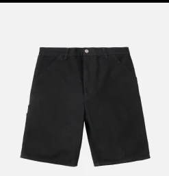 Single Knee Short Black