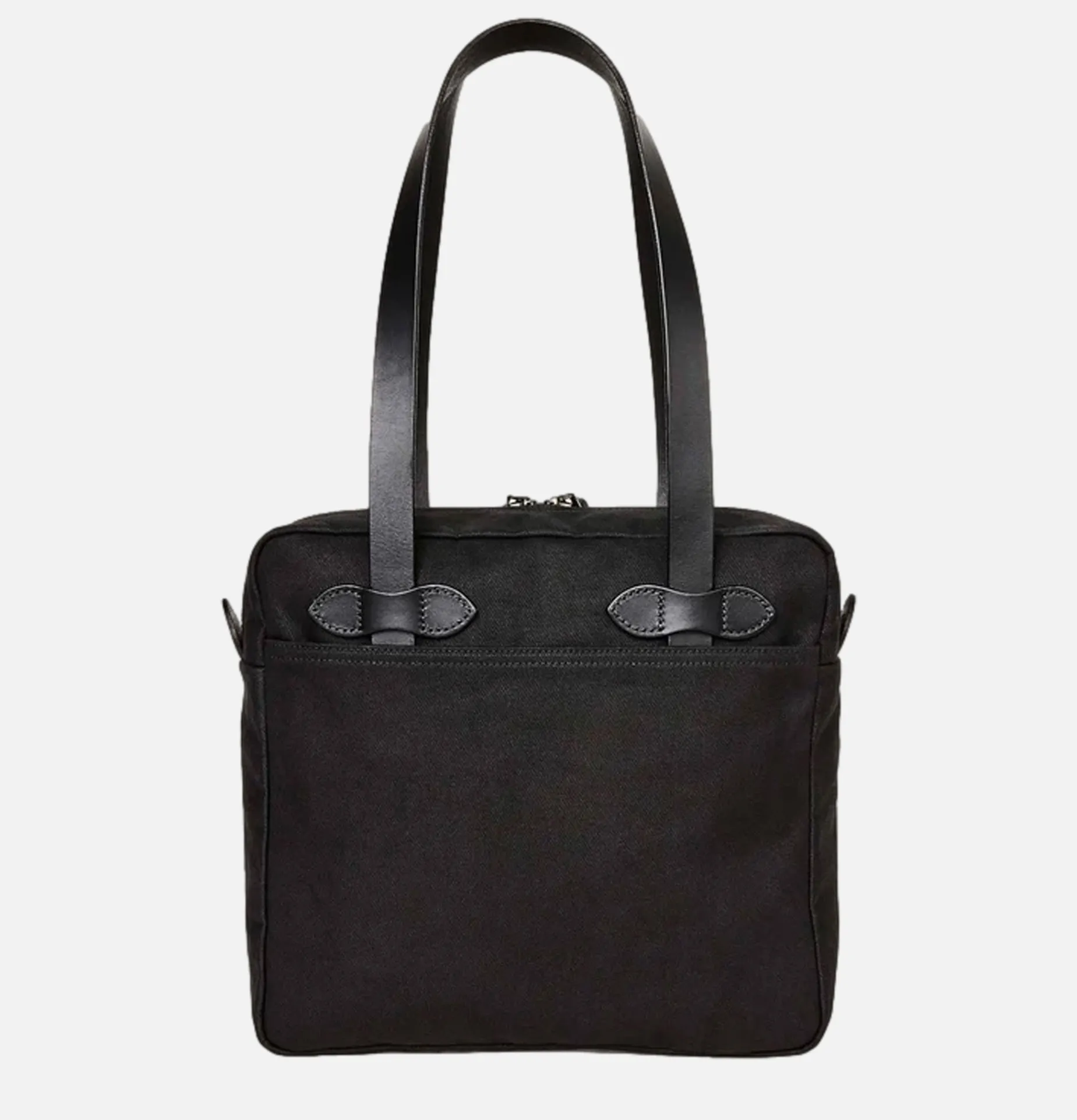 Small Zipper Tote Black
