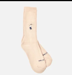 Socks Golf Bear Beige