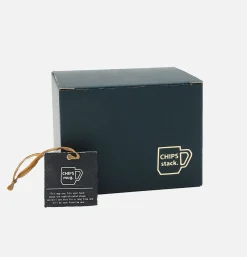 Stack Mug Splash Black White